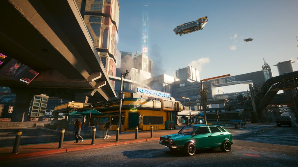 thế giới mở rộng lớn Cyberpunk 2077