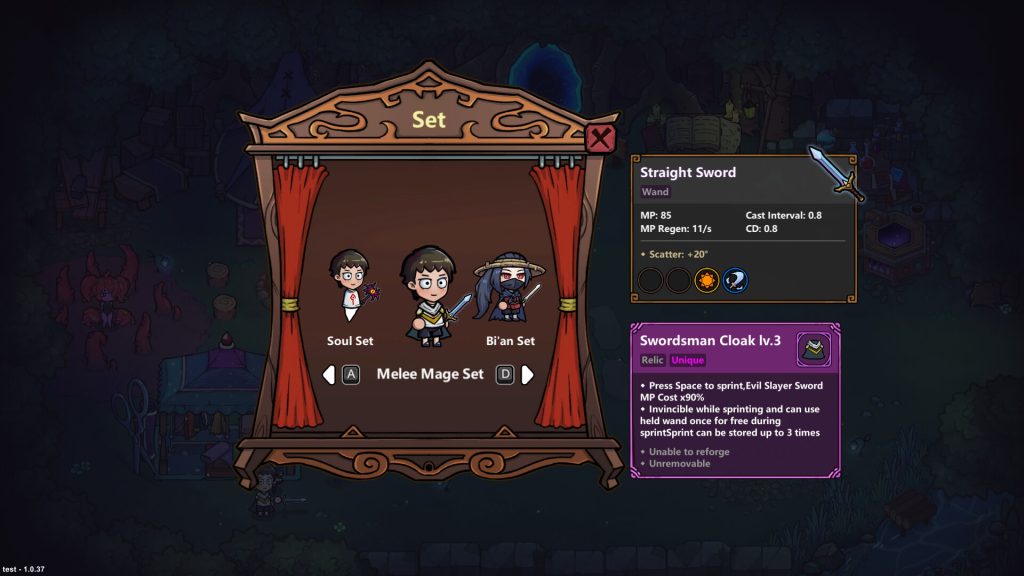 Hệ thống nhân vật trong Magicraft