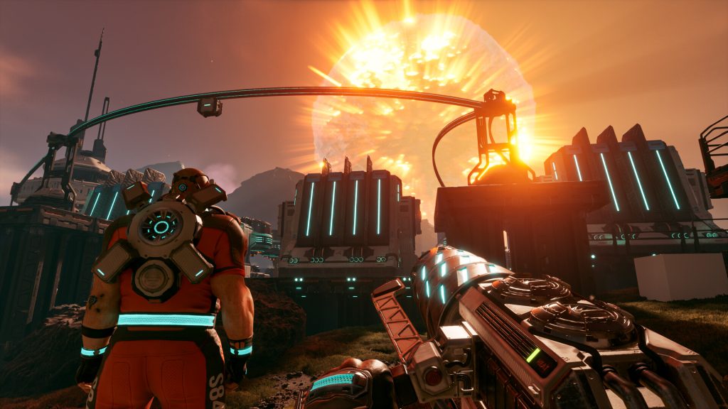 gameplay ở góc nhìn thứ nhất trong StarRupture