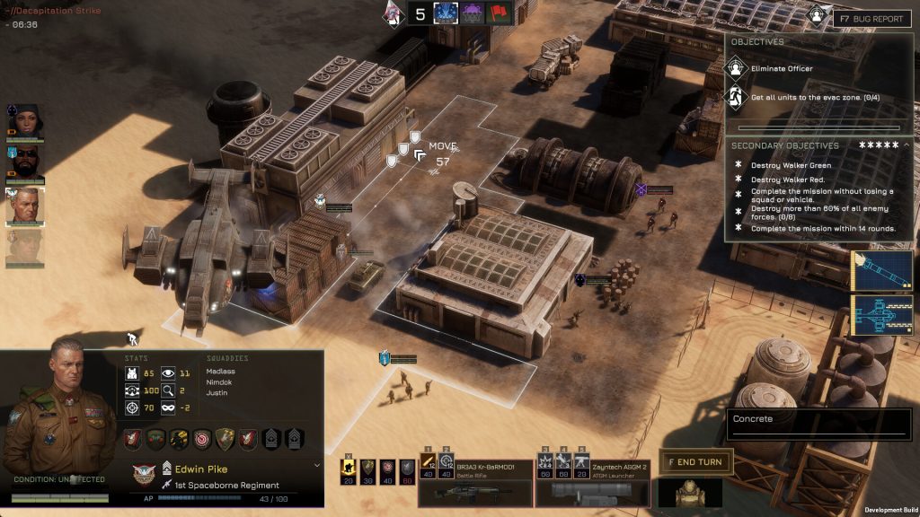 gameplay trong MENACE