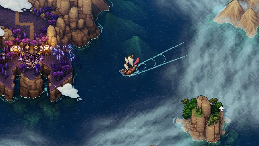 Đồ họa pixel trong Sea of Stars