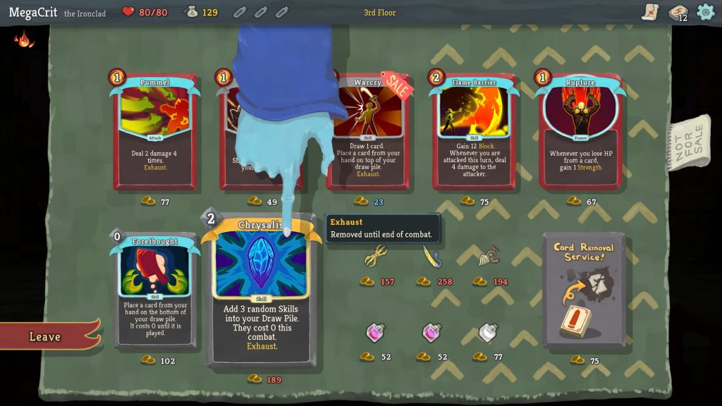 gameplay trong Slay the Spire