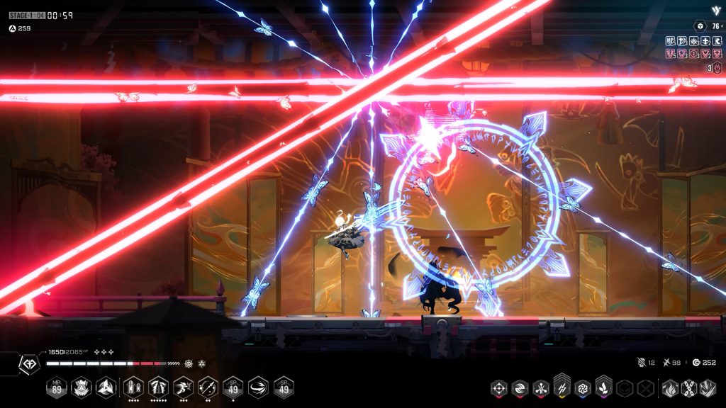 Đồ họa trong game BlazBlue Entropy Effect
