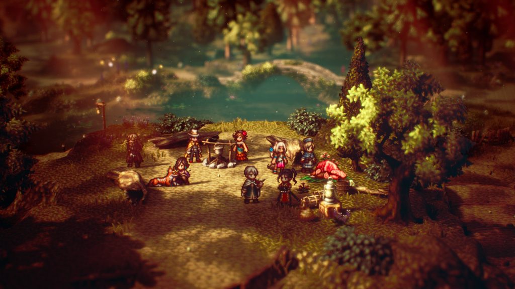 OCTOPATH TRAVELER II
đồ họa trong game