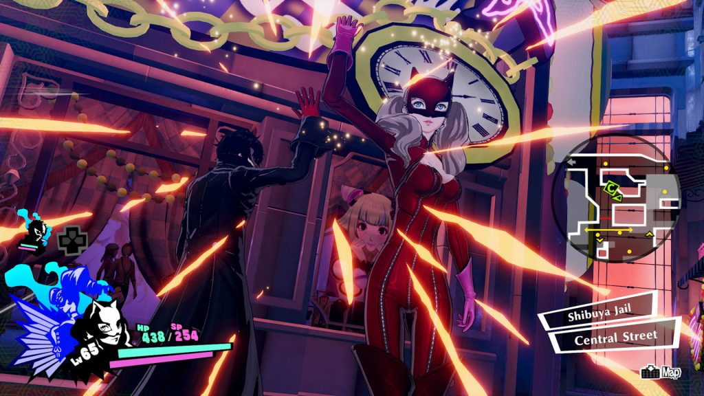 Persona 5 Strikers độ họa trong game