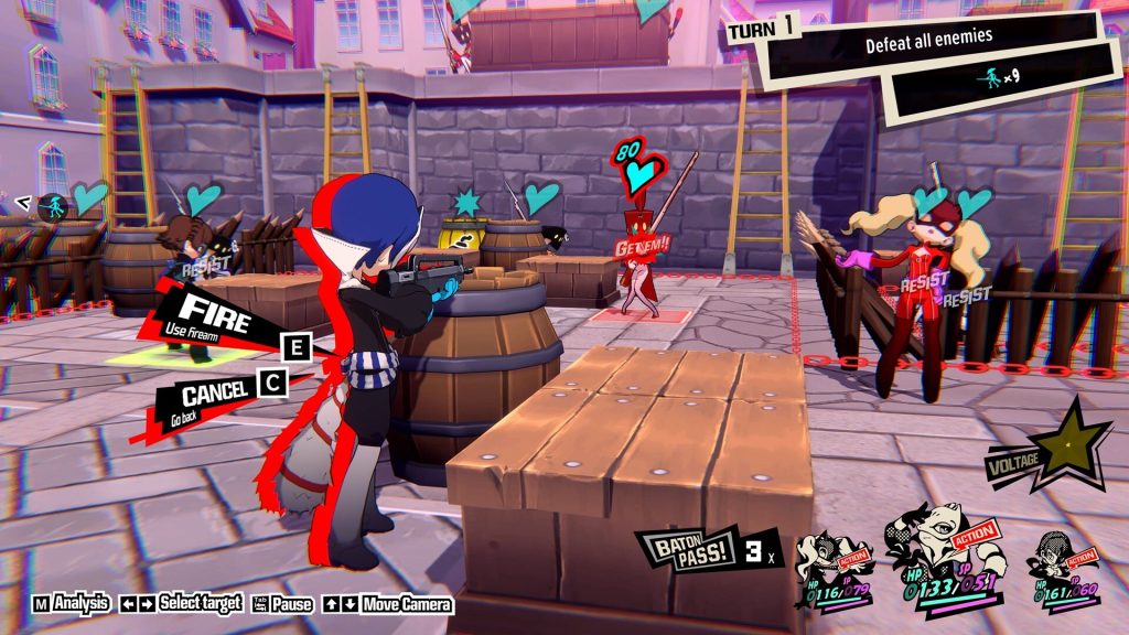 lối chơi trong Persona 5