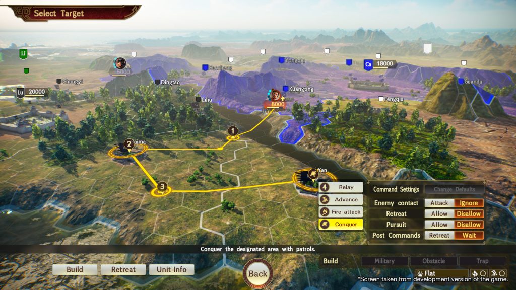 Gameplay chiến thuật ROMANCE OF THE THREE KINGDOMS 14