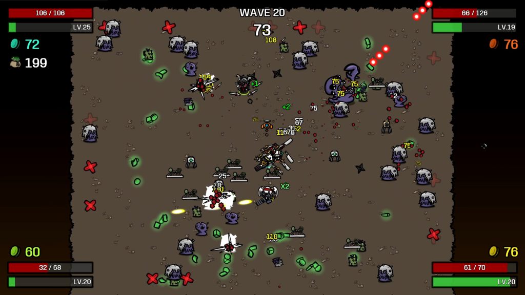 Brotato gameplay