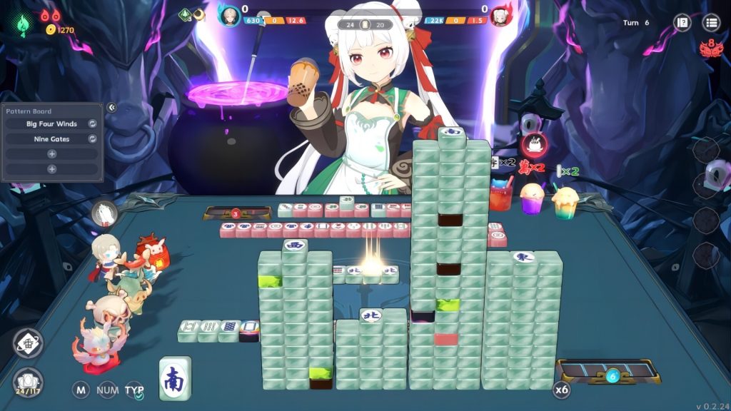 Gameplay Demonic Mahjong