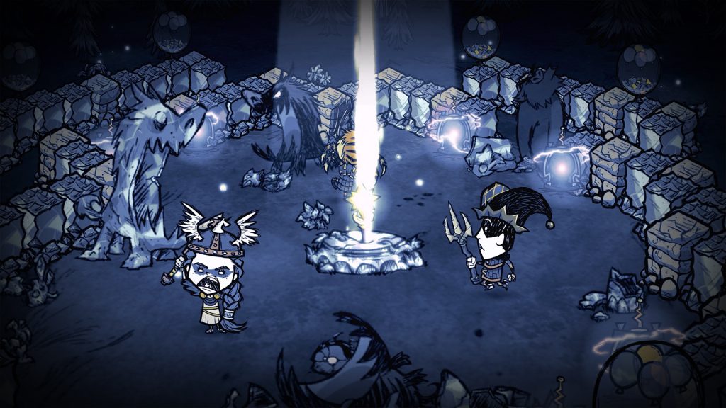 Gameplay trong Don't Starve Together