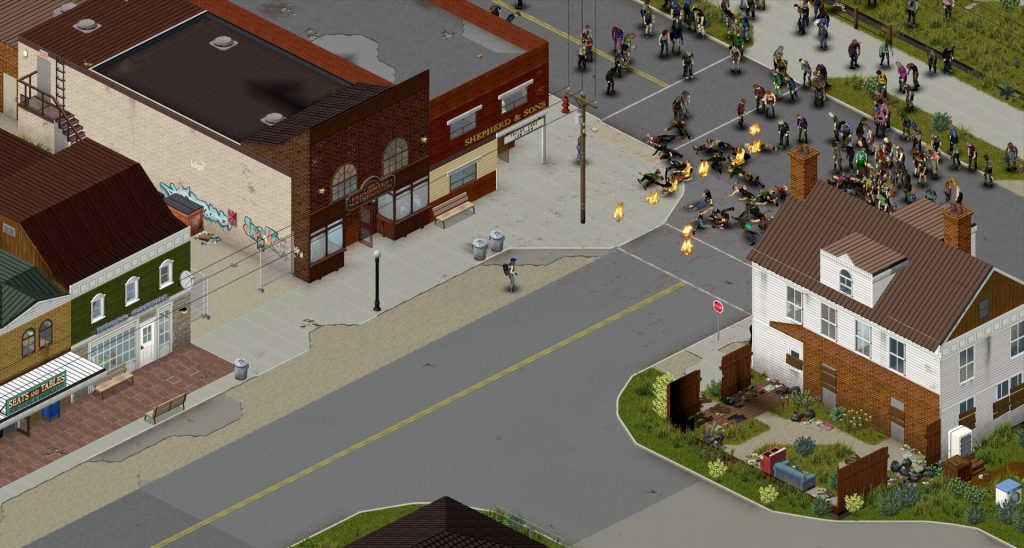 Gameplay trong Project Zomboid