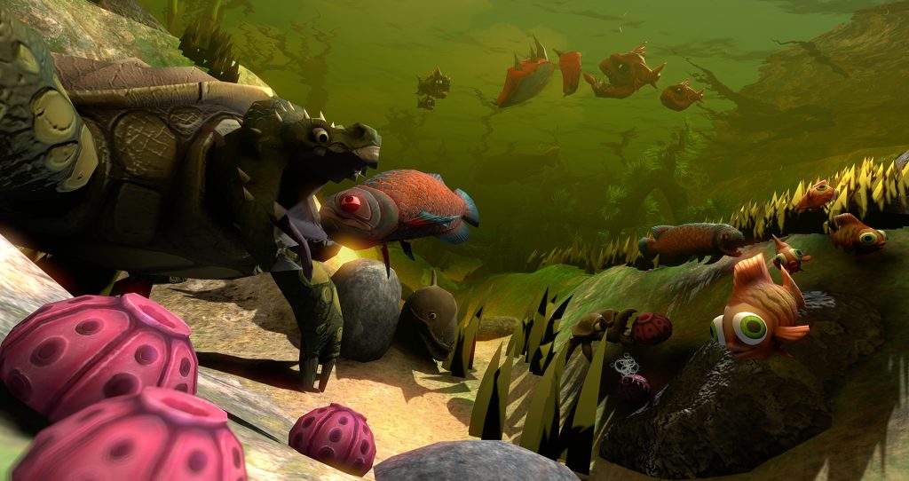 Đồ họa trong game Feed and Grow: Fish