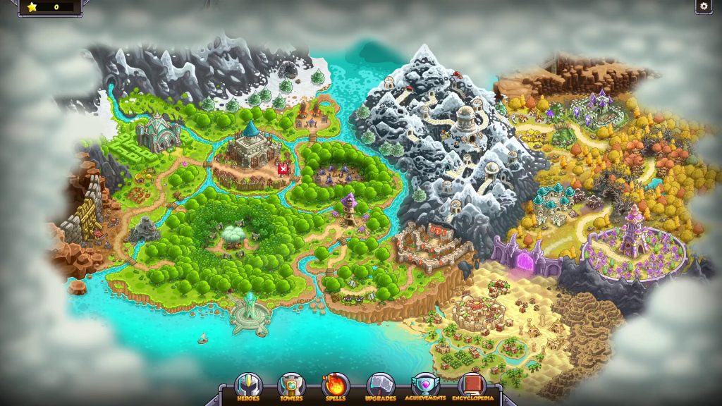map Kingdom Rush 6