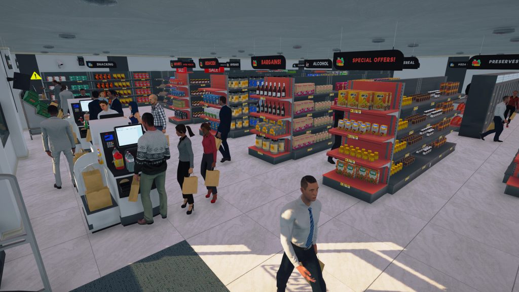 Đồ họa game Supermarket Simulator